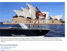 Tablet Screenshot of blog.premiermarine.com.au